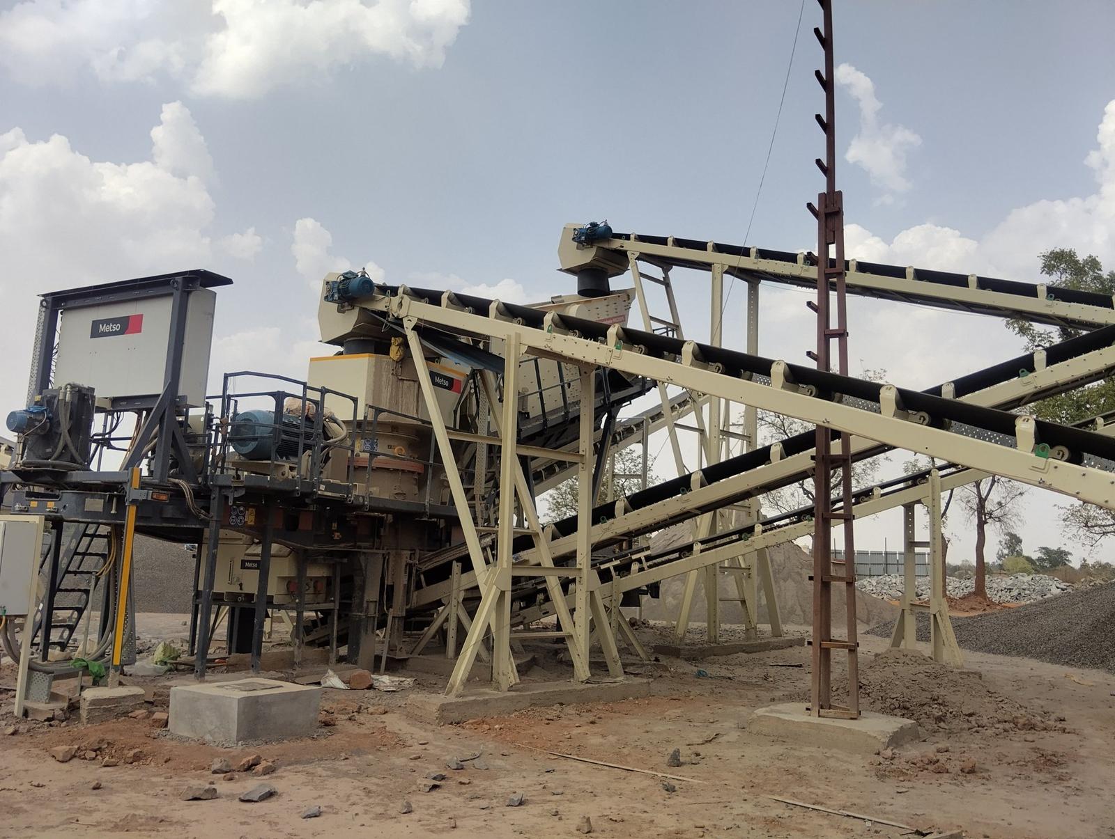 CC Patel Minerals LLP — partner crusher plant with Metso-equipped crushing line